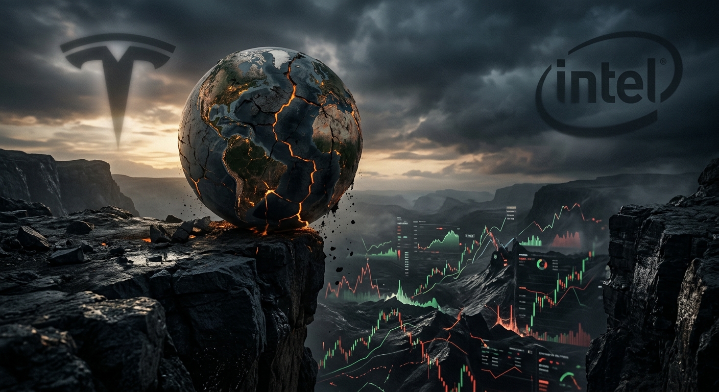 Geopolitical Headwinds Shake S&P 500, Nasdaq; Tesla, Intel Earnings Loom